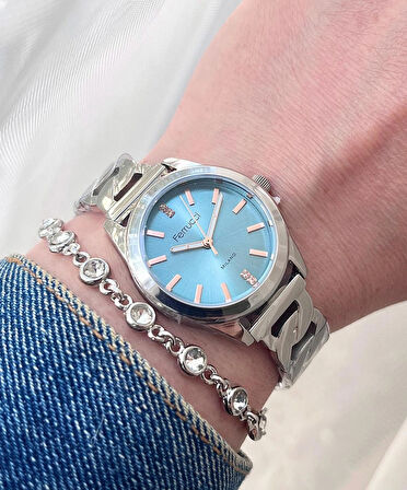 Ferrucci 6 RENK SEÇENEKLİ Çelik Kadın Kol Saati+Bileklik Hediye