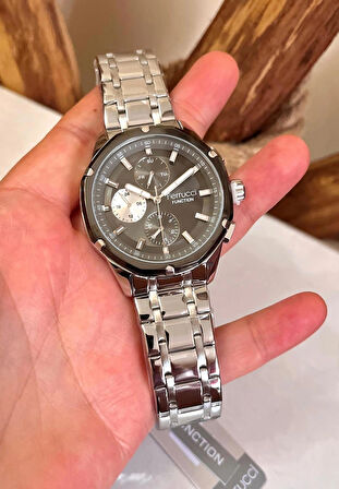 Ferrucci Fonksiyonları Aktif Spor Model Çelik Erkek Kol Saati+Bileklik