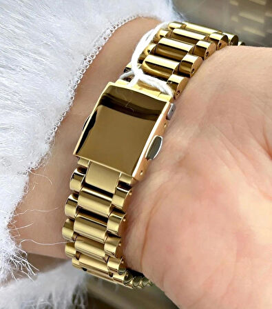 Ferrucci Taşlı Şık Çelik Kadın Kol Saati Bileklik Hediyeli