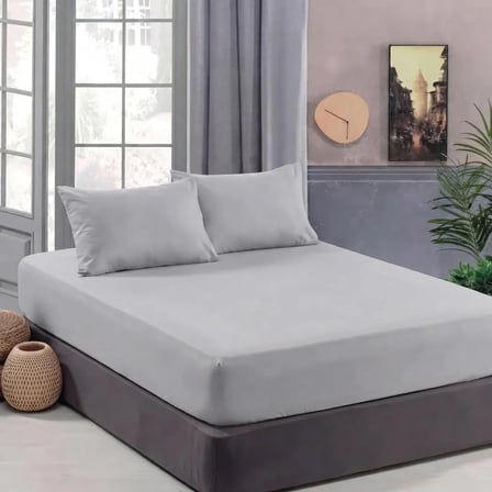 Çift Kişilik Lastikli Fitted Çarşaf Seti 160 x 200