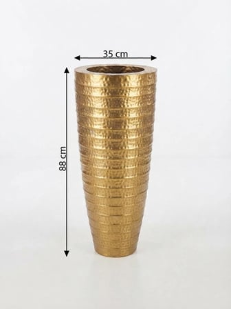 METAL DEKORATİF VAZO ORTA BOY 88 x 35