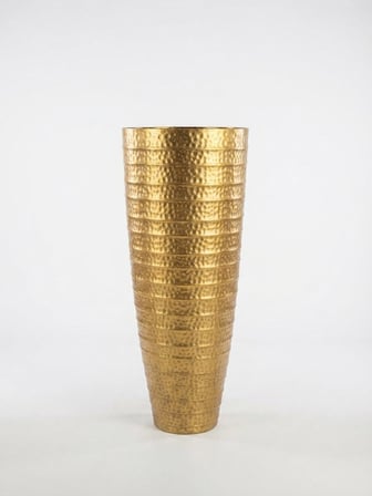 METAL DEKORATİF VAZO ORTA BOY 88 x 35