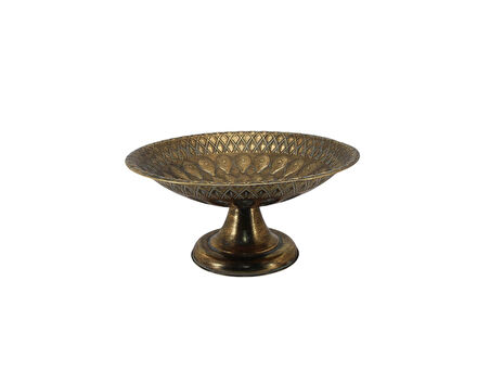 DEKORATİF METAL AYAKLI MEYVELİK