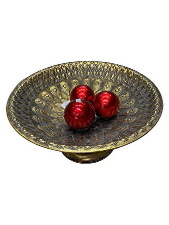 DEKORATİF METAL AYAKLI MEYVELİK