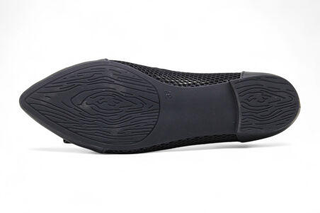 Beety 5001 Fiyonklu Tokalı Kadın Ayakkabı Babet