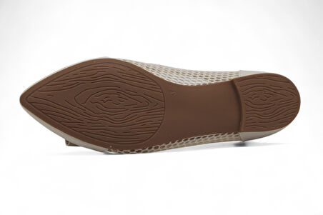 Beety 5001 Fiyonklu Tokalı Kadın Ayakkabı Babet