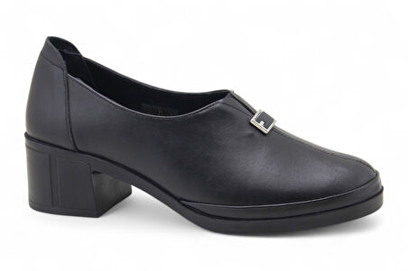 Beety 561 Hakiki Deri Topuklu Kadın Ayakkabı