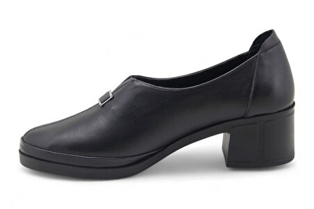 Beety 561 Hakiki Deri Topuklu Kadın Ayakkabı