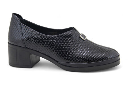 Beety 561 Hakiki Deri Topuklu Kadın Ayakkabı