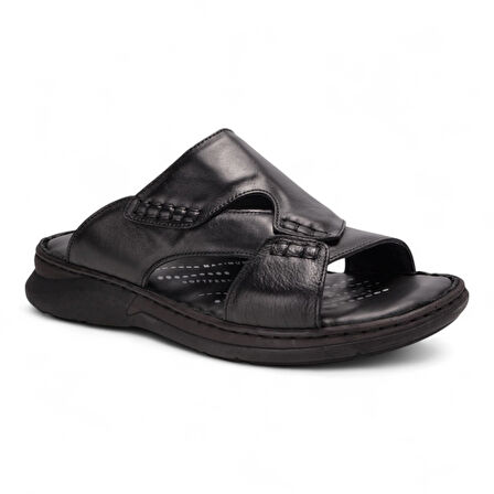 Forelli Tuna 40501 Comfort Erkek Deri Terlik