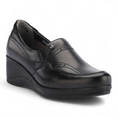 Forelli Violet 57609 Deri Comfort Kadın Ayakkabı
