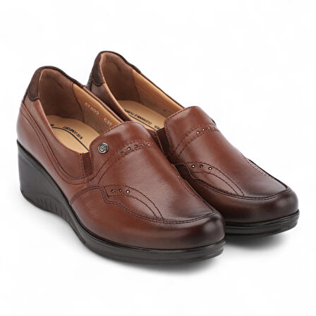 Forelli Violet 57609 Deri Comfort Kadın Ayakkabı