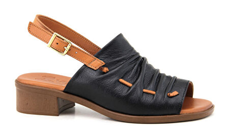 Venüs 23026021 Hakiki Deri Günlük Kadın Sandalet 