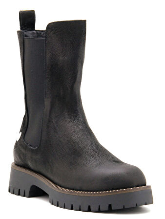 Mammamia D22KB-4095 Hakiki Deri Kadın Bot