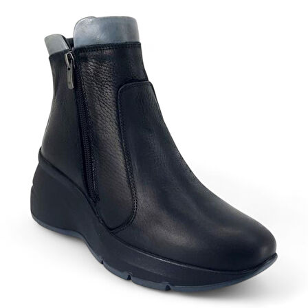 Mammamia D23KB-5160 Hakiki Deri Kadın Bot