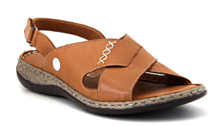 Mammamia D23YS-1085 Deri Comfort Kadın Sandalet