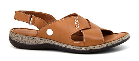 Mammamia D23YS-1085 Deri Comfort Kadın Sandalet