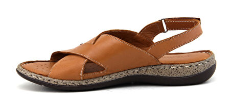 Mammamia D23YS-1085 Deri Comfort Kadın Sandalet