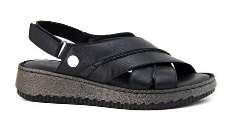 Mammamia D23YS-1120 Deri Comfort Kadın Sandalet