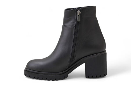 Mammamia D24KB-1340 Hakiki Deri Kadın Bot