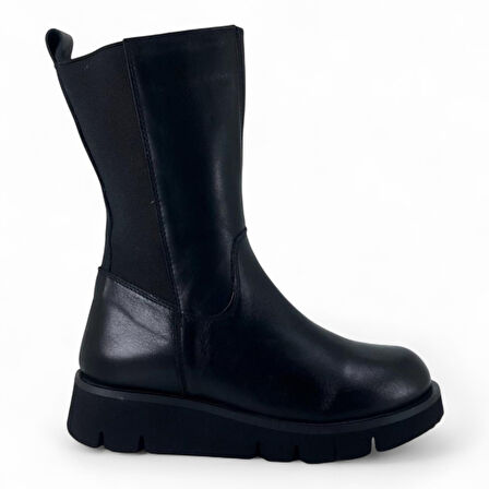 Mammamia D24KB-4525 Hakiki Deri Kadın Bot