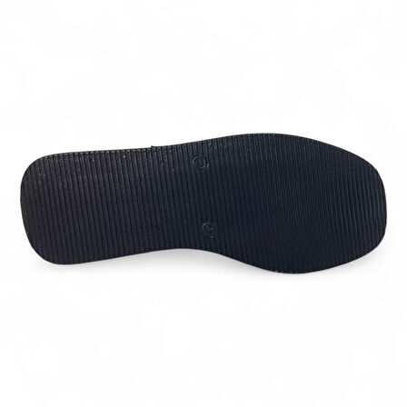 Mammamia D24YT-2305 Hakiki Deri Kadın Terlik