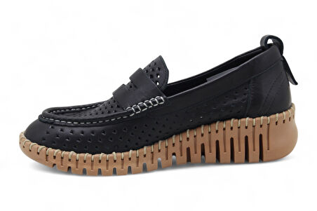 Mammamia D25YA-165 Hakiki Deri Kadın Ayakkabı