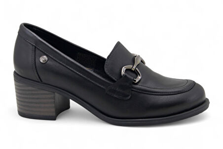 Mammamia D25YA-3325 Deri Topuklu Kadın Ayakkabı