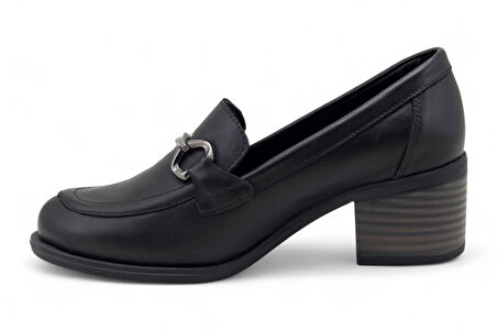 Mammamia D25YA-3325 Deri Topuklu Kadın Ayakkabı