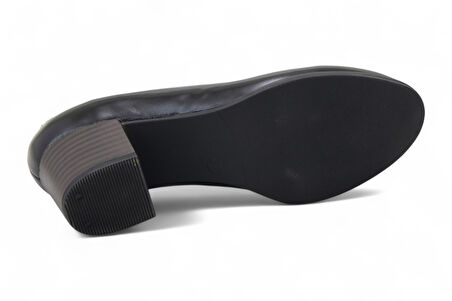 Mammamia D25YA-3775 Deri Topuklu Kadın Ayakkabı