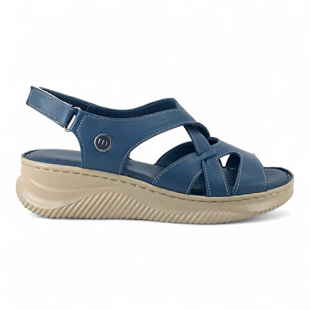 Mammamia D25YS-2370 Deri Comfort Kadın Sandalet