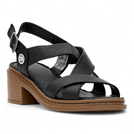 Mammamia D25YS-2560 Deri Comfort Kadın Sandalet