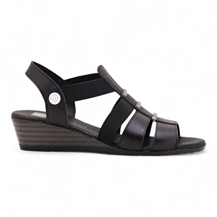 Mammamia D25YS-2735 Deri Comfort Kadın Sandalet