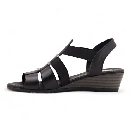 Mammamia D25YS-2735 Deri Comfort Kadın Sandalet