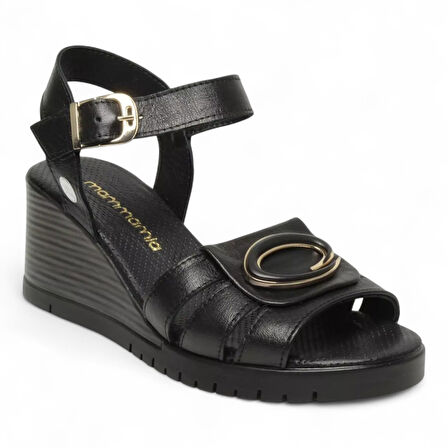 Mammamia D25YS-2775 Deri Comfort Kadın Sandalet