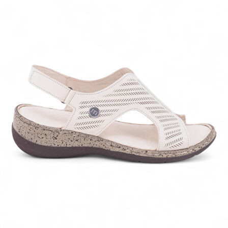Mammamia D25YS-2880 Deri Comfort Kadın Sandalet
