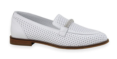 Albini 10856 Hakiki Deri Kadın Babet