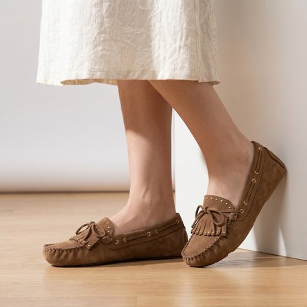 Beety 507 Hakiki Deri Loafer Kadın Ayakkabı