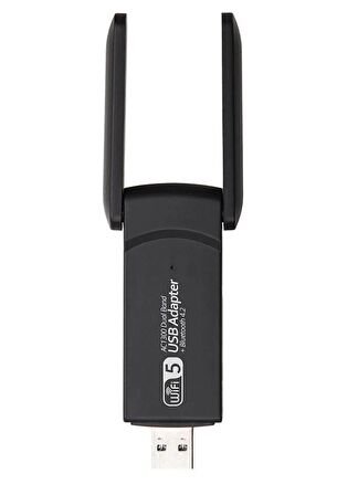 Kablosuz WiFi USB3.0  adaptörü 1300Mbps  Dual Band 2.4G 5Ghz kablosuz WiFi anten USB Ethernet ağ kartı