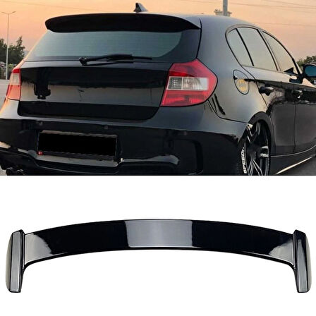 AUTOGP  Bmw e87 bagaj üstü spoiler siyah boyalı plastik 2004 / 2011