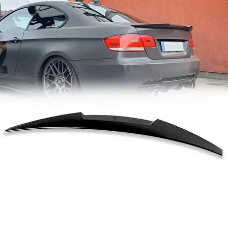 AUTOGP  Bmw e92 bagaj üstü spoiler yarasa siyah boyalı plastik 2005 / 2012