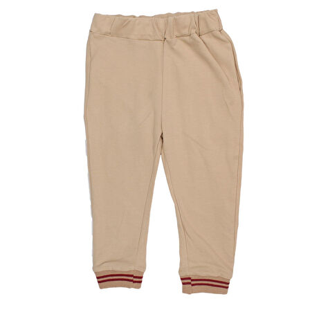 Erkek Çocuk Bordo Bej E Nakışlı Kolej Hırkalı 3'Lü Takım