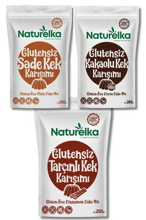 Glutensiz Kek Paketi (3'lü)