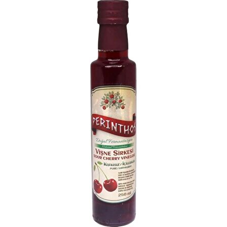 PERİNTHOS DOĞAL VİŞNE SİRKESİ 500 ML