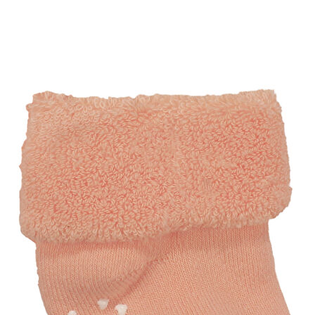 Unisex Somon Kıvrık Sweet Kaydırmaz Taban Havlu Çorap