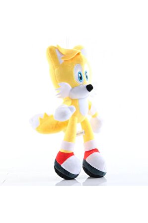 66088 Sonic Boom & Arkadaşları Figür Peluş Oyuncak Büyük Boy Miles Tails Prower