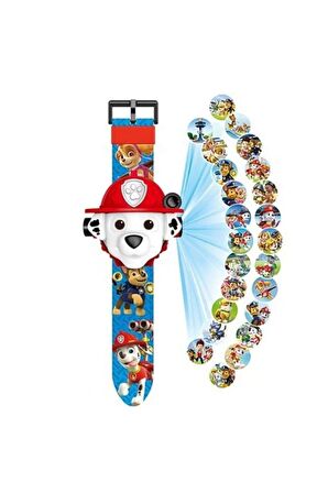 Paw Patrol Marshall Figürlü 24 Farklı Karakteri Yansıtır