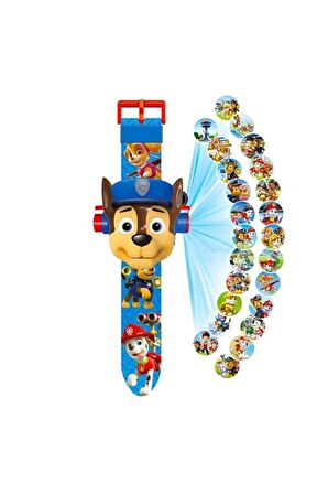 Kumik Paw Patrol Chase Figürlü 24 Farklı Karakteri Yansıtır