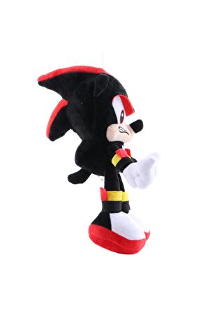 66088 Sonic Boom Arkadaşları Figür Peluş Oyuncak Büyük Boy Kirpi Shadow