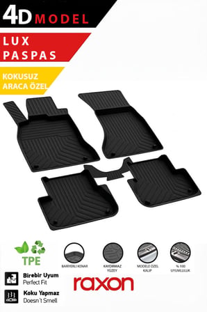 Raxon 2014-2020N Skoda Fabia 3 Hb 5Kp/Sw 4D Premium Paspas Siyah